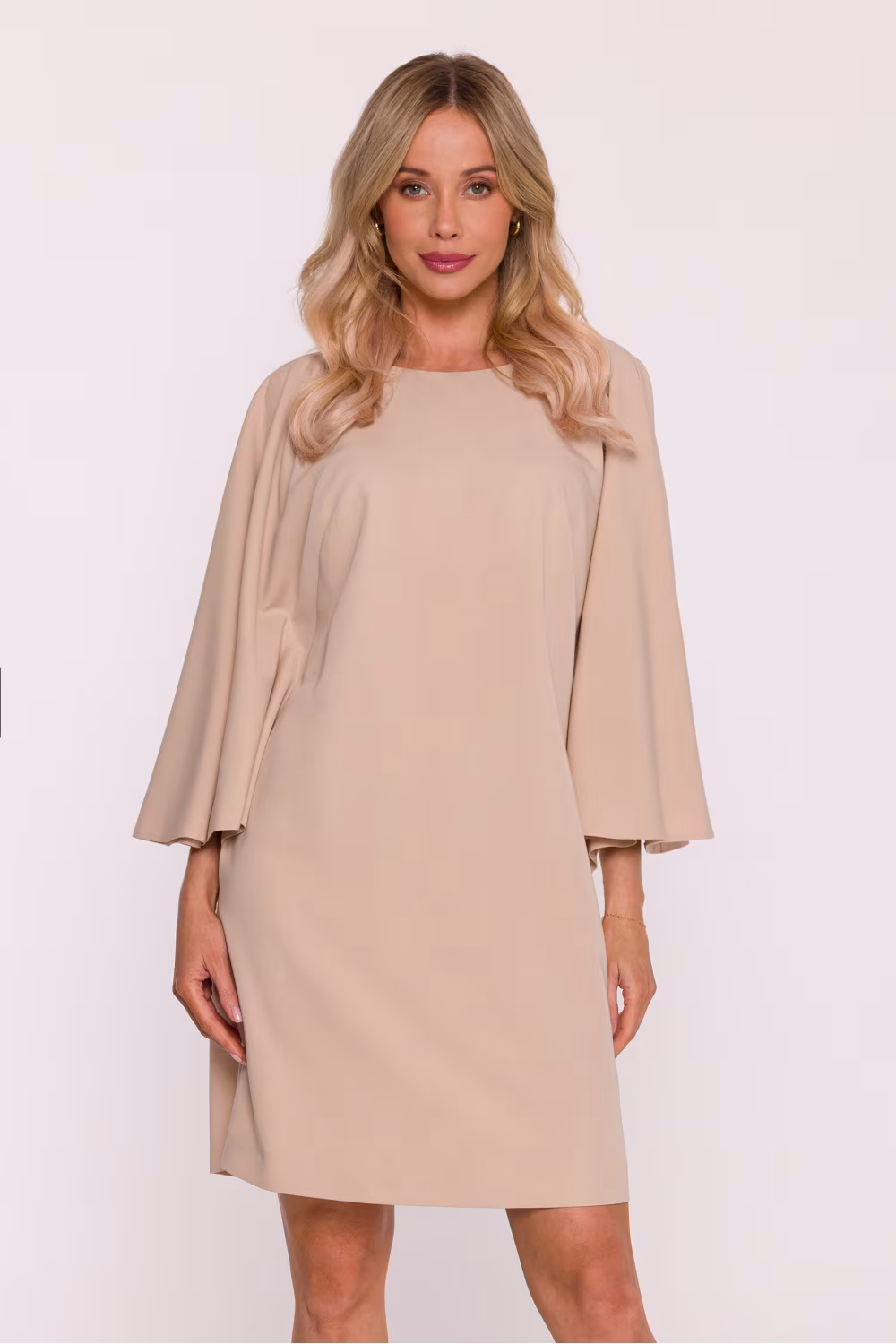 Sukienka Model S426 Beige - Stylove