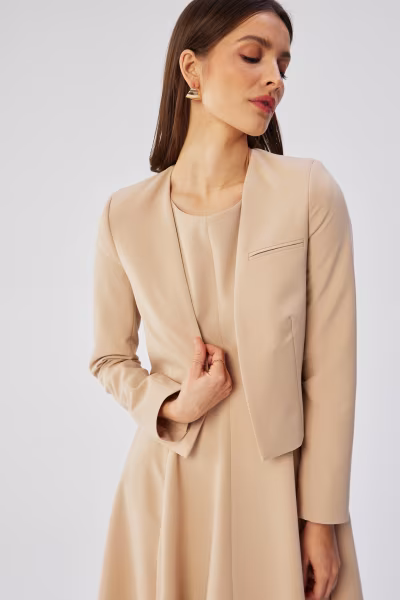 Marynarka Model S368 Beige - Stylove — zdjęcie 1