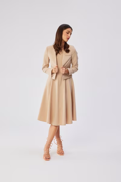 Marynarka Model S368 Beige - Stylove — zdjęcie 2