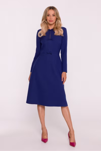 Sukienka Model S413 Blue - Stylove — zdjęcie 2