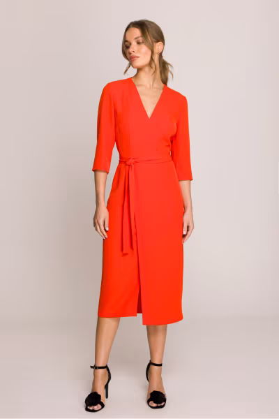Sukienka Model S396 Coral - Stylove — zdjęcie 1