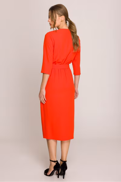 Sukienka Model S396 Coral - Stylove — zdjęcie 2