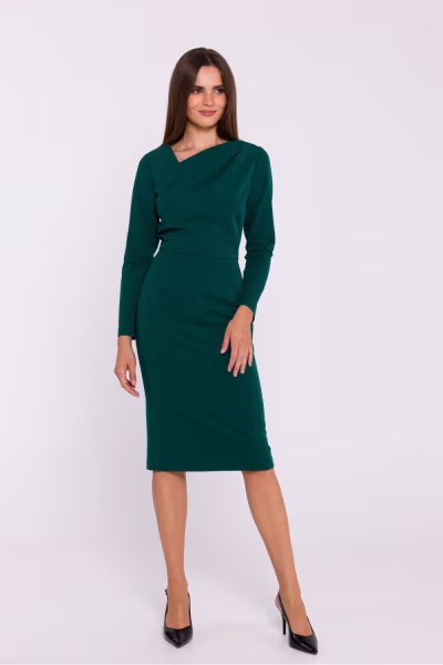 Sukienka Model S376 Green - Stylove — zdjęcie 2