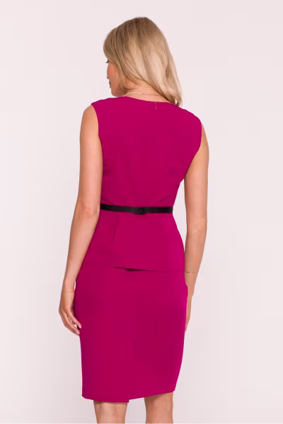 Sukienka Model S427 Śliwka - Stylove — zdjęcie 3