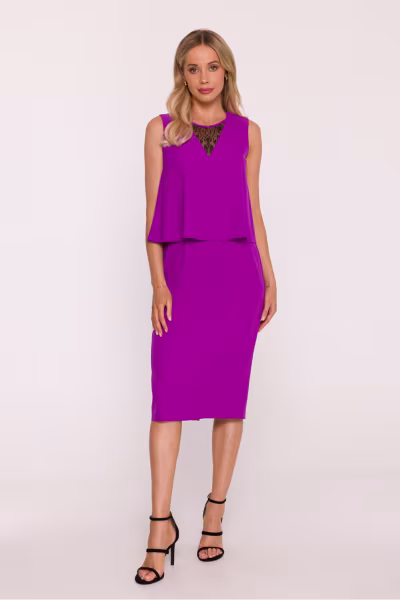 Sukienka Model S422 Lawenda - Stylove — zdjęcie 1