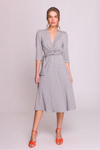 Sukienka Model S404 Grey - Stylove — zdjęcie 1