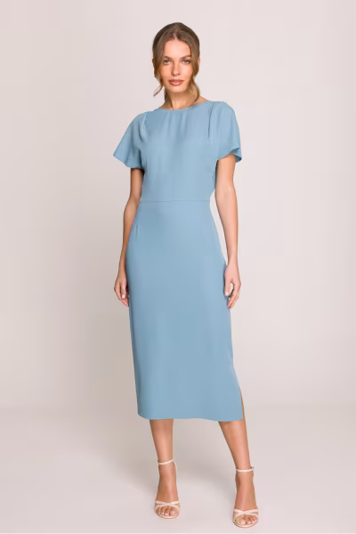 Sukienka Model S398 Cold Blue - Stylove — zdjęcie 1
