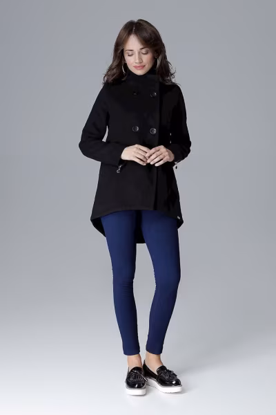 Kurtka Damska Model L021 Black - Lenitif — zdjęcie 2