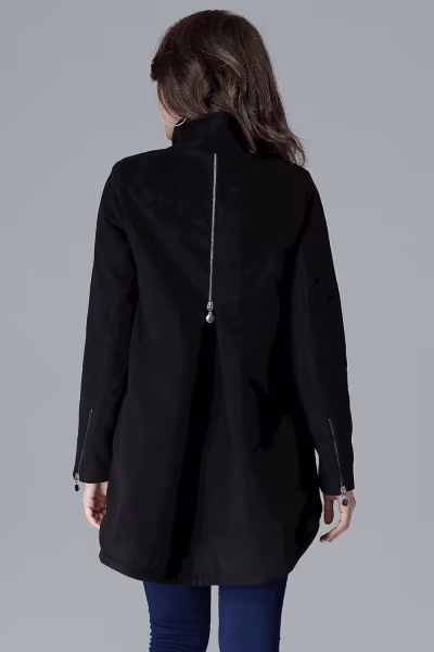 Kurtka Damska Model L021 Black - Lenitif — zdjęcie 3