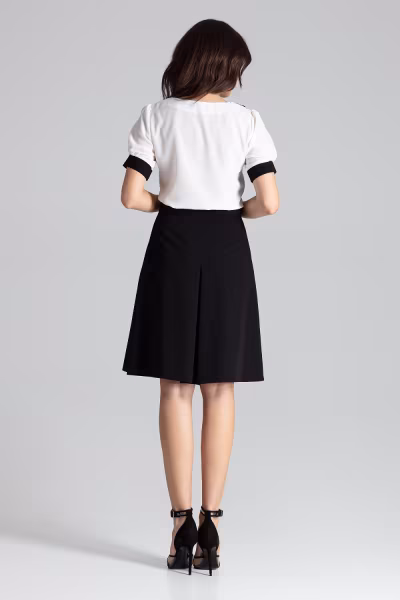 Bluzka Model L007 Ecru - Lenitif — zdjęcie 3