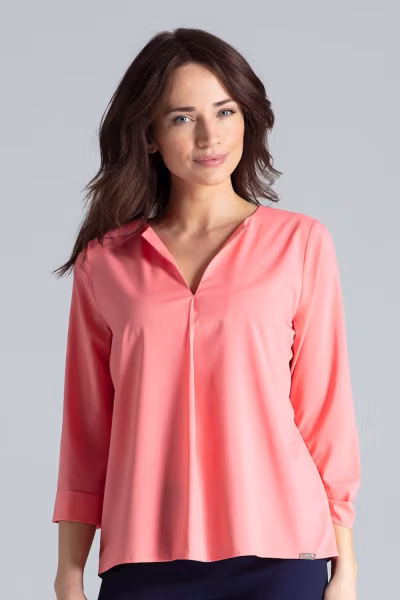 Bluzka Model L035 Coral - Lenitif — zdjęcie 1