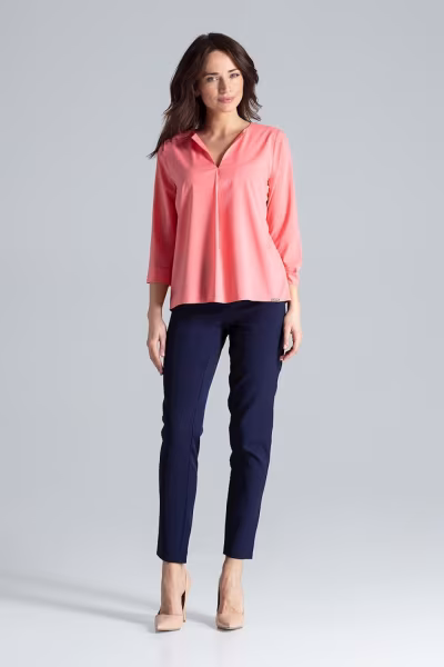 Bluzka Model L035 Coral - Lenitif — zdjęcie 2
