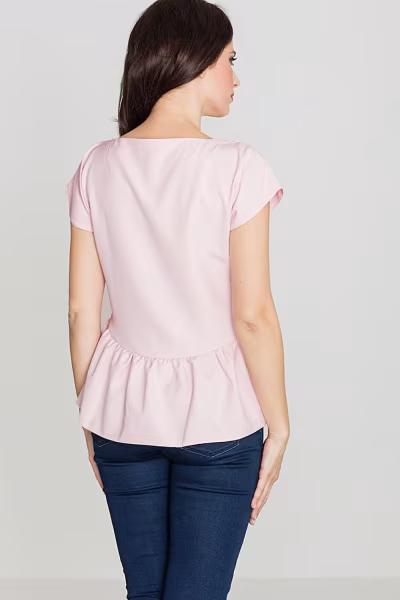 Bluzka Model K396 Pink - Lenitif — zdjęcie 2