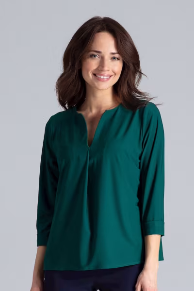 Bluzka Model L035 Green - Lenitif — zdjęcie 1