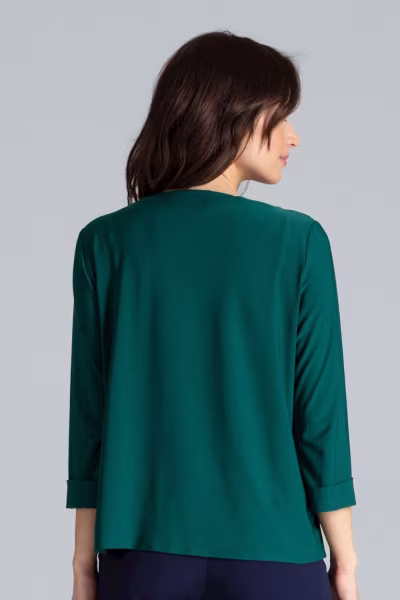 Bluzka Model L035 Green - Lenitif — zdjęcie 3