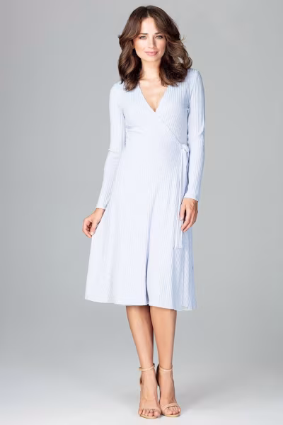 Sukienka Model K465 Sky Blue - Lenitif — zdjęcie 1