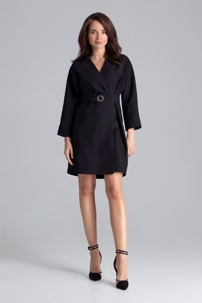 Sukienka Model L058 Black - Lenitif — zdjęcie 1