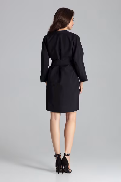Sukienka Model L058 Black - Lenitif — zdjęcie 3