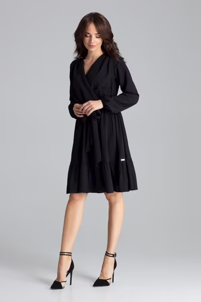 Sukienka Model L053 Black - Lenitif — zdjęcie 1
