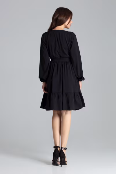 Sukienka Model L053 Black - Lenitif — zdjęcie 3