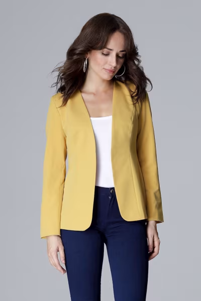 Żakiet Model L005 Yellow - Lenitif — zdjęcie 1