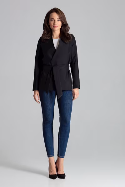 Żakiet Model L061 Black - Lenitif — zdjęcie 2