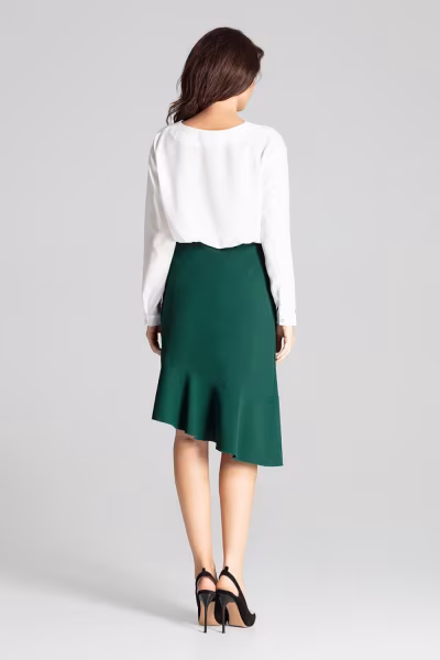 Spódnica Model L065 Green - Lenitif — zdjęcie 3