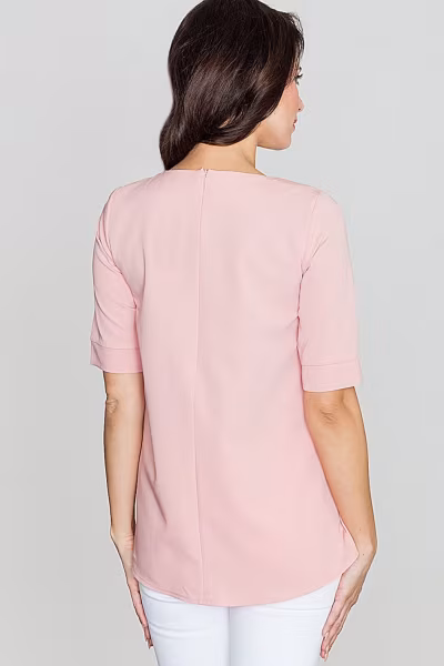 Bluzka Model K370 Pink - Lenitif — zdjęcie 2