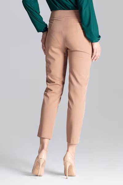 Spodnie Damskie Model L028 Brown - Lenitif — zdjęcie 3