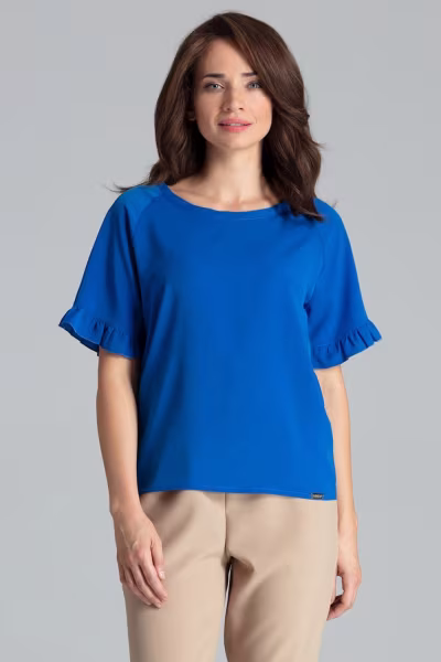 Bluzka Model L052 Szafir - Lenitif — zdjęcie 1