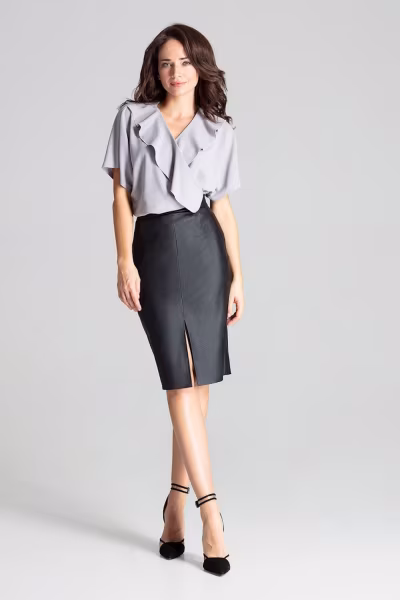 Spódnica Model L071 Black - Lenitif — zdjęcie 1