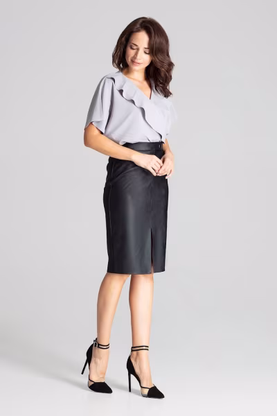 Spódnica Model L071 Black - Lenitif — zdjęcie 2