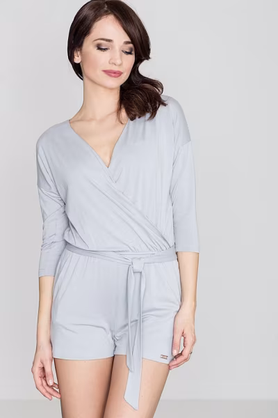 Kombinezon Damski Model K374 Grey - Lenitif — zdjęcie 1