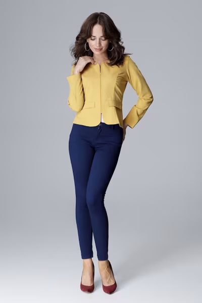 Żakiet Model L008 Yellow - Lenitif — zdjęcie 2