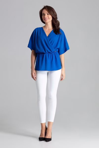 Bluzka Model L063 Szafir - Lenitif — zdjęcie 2