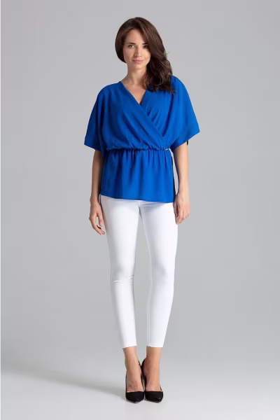 Bluzka Model L063 Szafir - Lenitif — zdjęcie 3