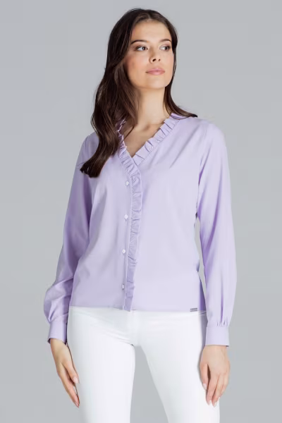Bluzka Model L077 Violet - Lenitif — zdjęcie 1