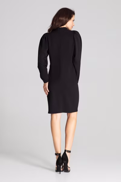 Sukienka Model L064 Black - Lenitif — zdjęcie 3
