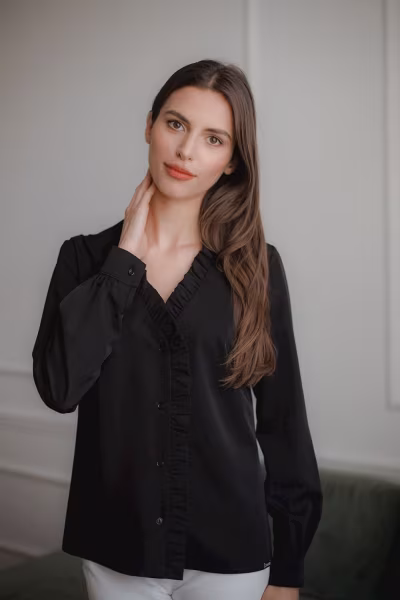 Bluzka Model L077 Black - Lenitif — zdjęcie 1