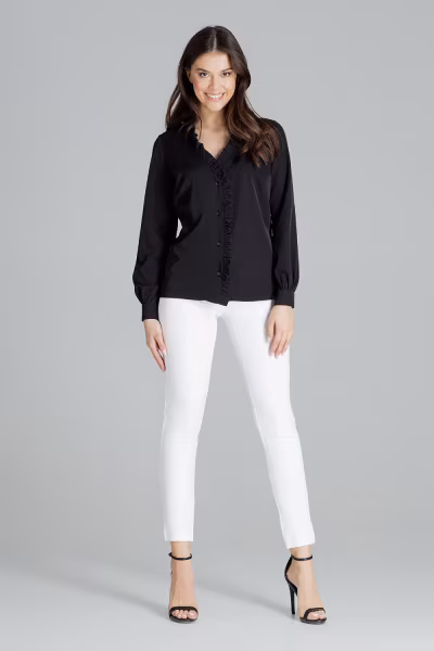 Bluzka Model L077 Black - Lenitif — zdjęcie 3