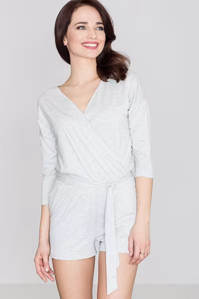 Kombinezon Damski Model K374 Light Grey - Lenitif — zdjęcie 1