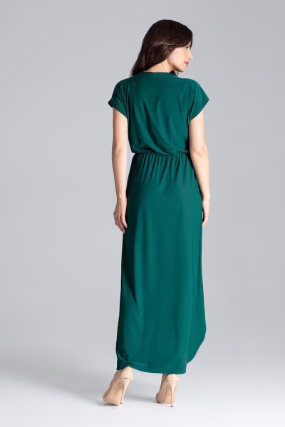 Sukienka Model L033 Green - Lenitif — zdjęcie 3
