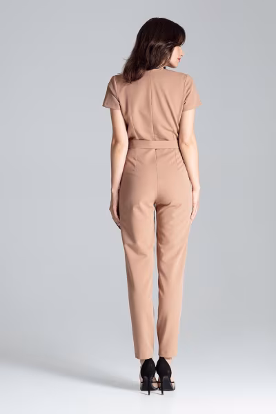 Kombinezon Damski Model L027 Brown - Lenitif — zdjęcie 3