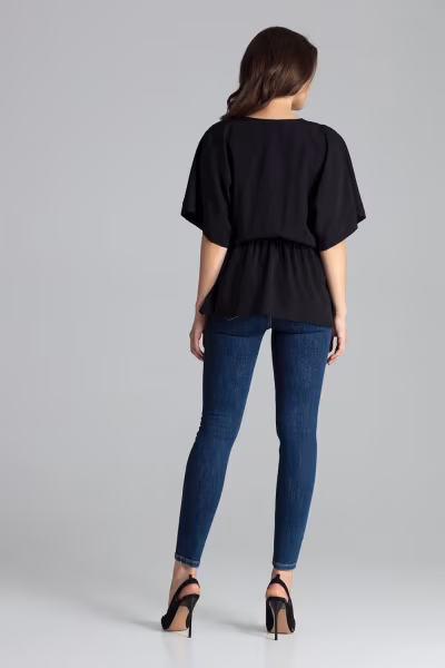 Bluzka Model L063 Black - Lenitif — zdjęcie 3