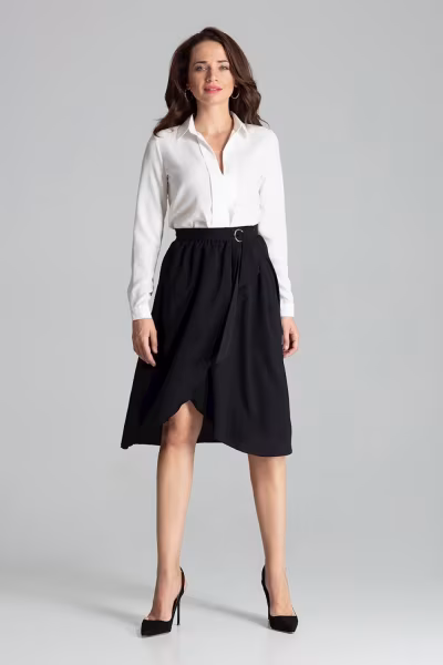 Spódnica Model L060 Black - Lenitif — zdjęcie 1