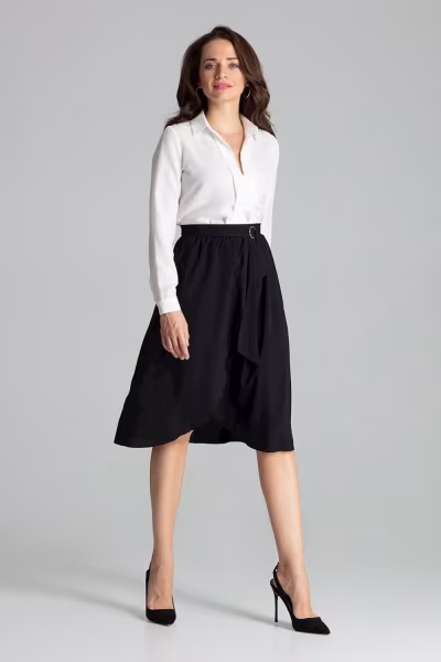 Spódnica Model L060 Black - Lenitif — zdjęcie 2