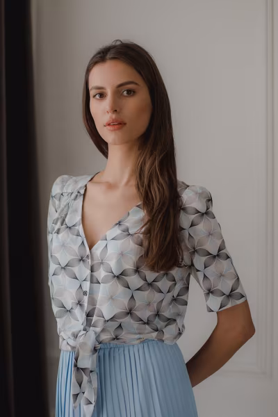 Bluzka Model L081 Wzór 114 - Lenitif — zdjęcie 2