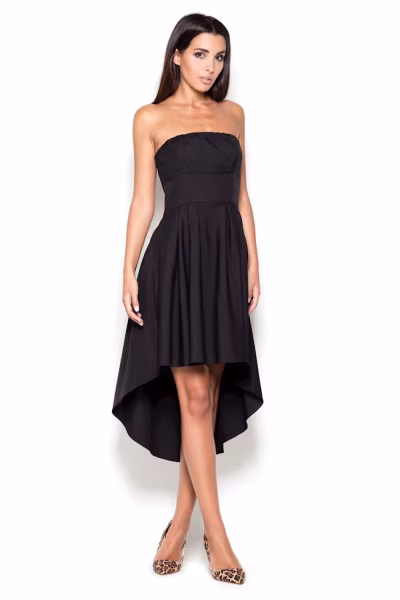 Sukienka Model K031 Black - Lenitif — zdjęcie 1