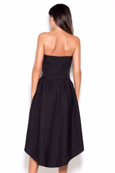 Sukienka Model K031 Black - Lenitif — zdjęcie 2