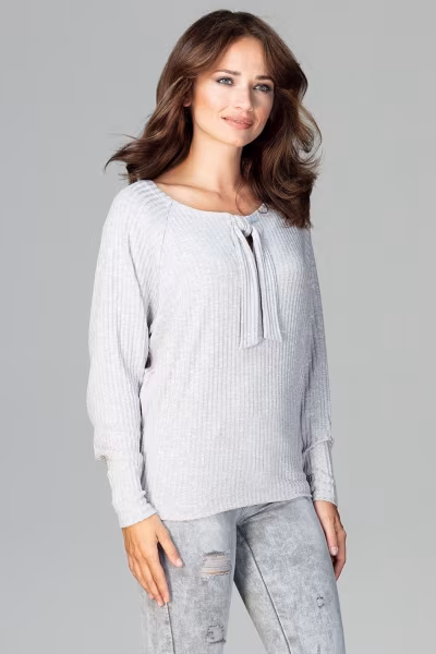 Bluzka Model K468 Grey - Lenitif — zdjęcie 2